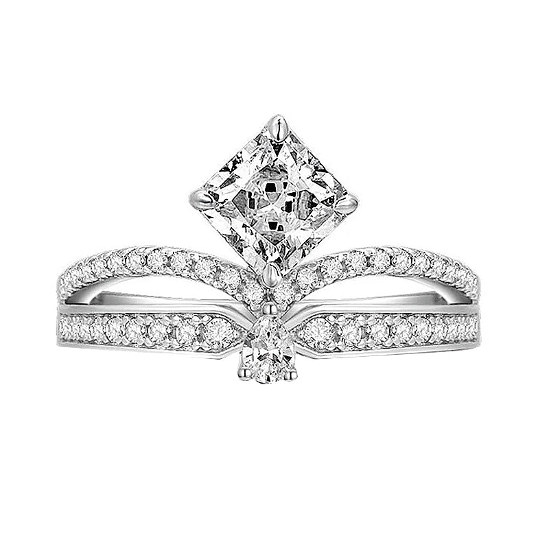 stylish wedding rings; fashion engagement rings; Eamti;