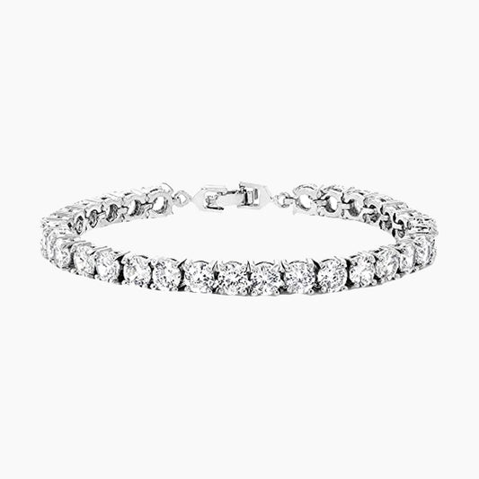 Sparkling Multi-Color Round Cubic Zirconia CZ Women's Tennis Bracelet