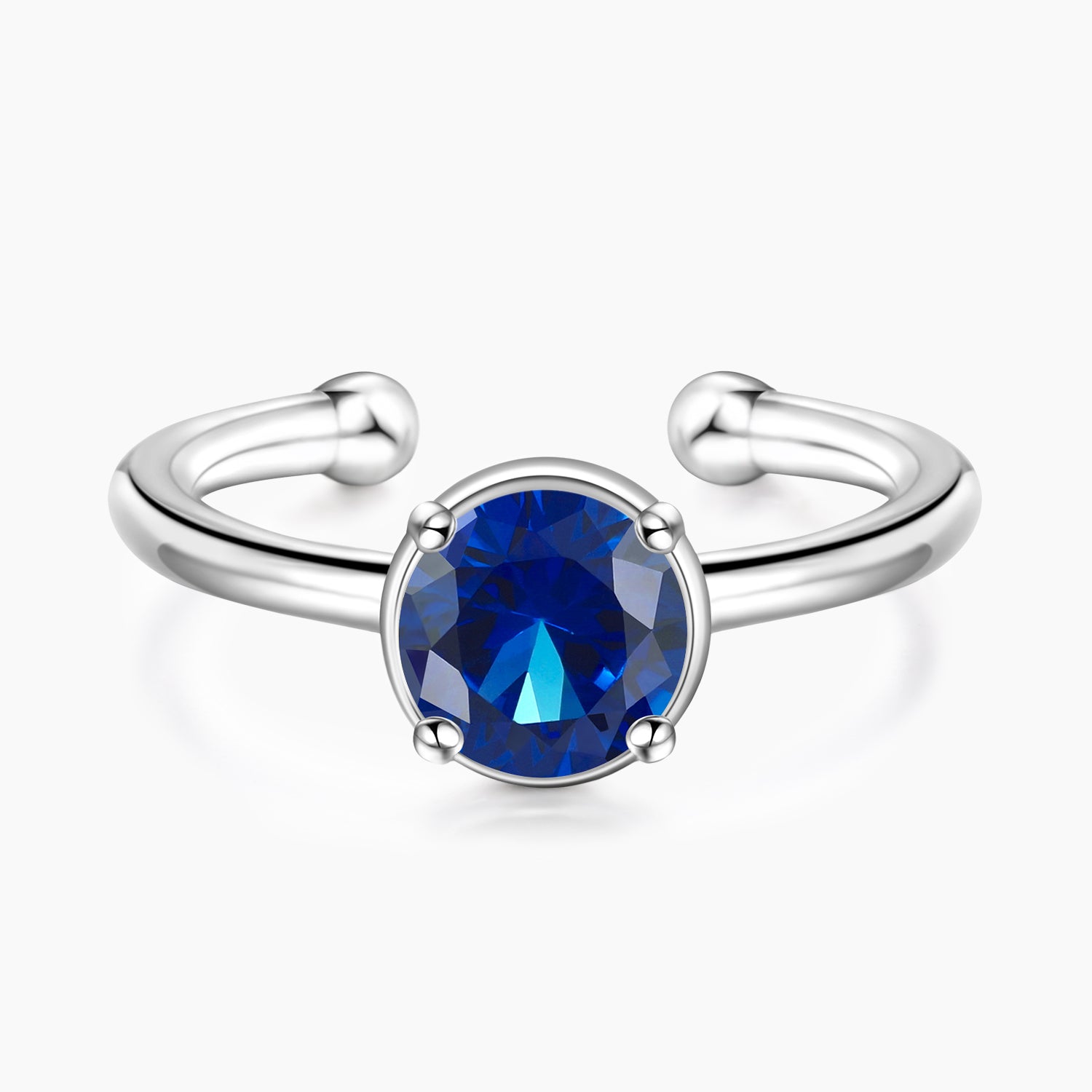september birth stone, sapphire birthstone, cheap rings, stacked wedding rings, two stones