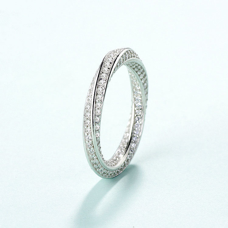 sterling silver rings, twisted gems ring, silver twist ring, wedding band for men, mens wedding band ring under $50