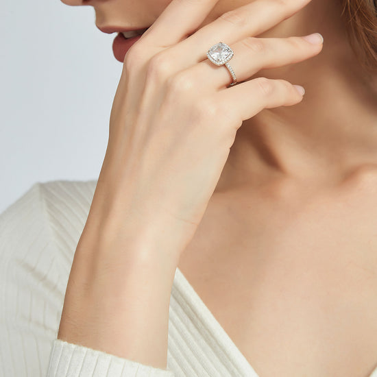 sterling silver ring; stunning wedding rings; Eamti;