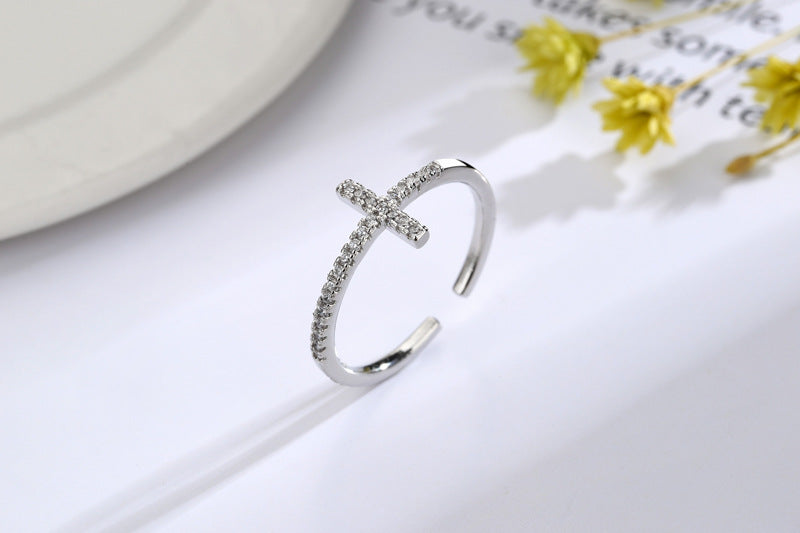 Open Adjustable Stackable Engagement Ring