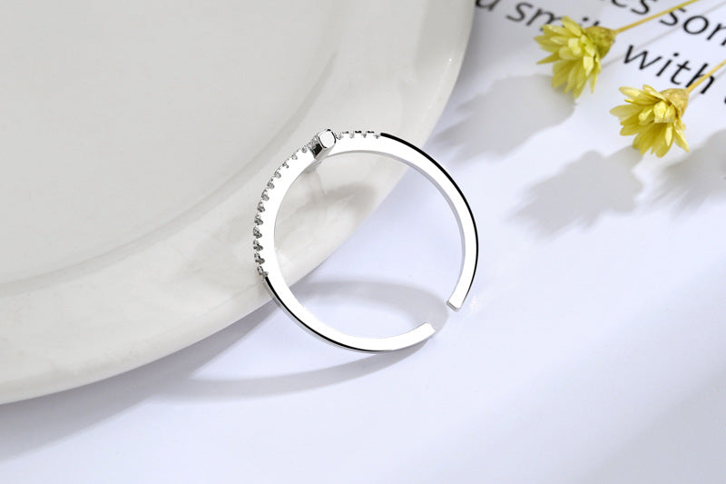 Open Adjustable Stackable Engagement Ring