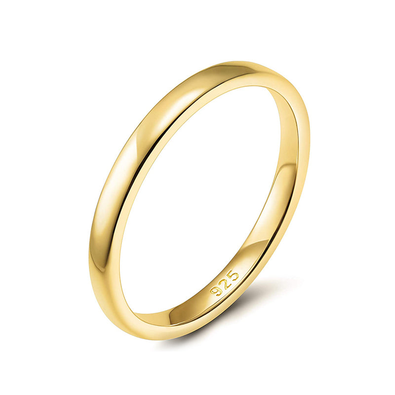 high polish rings; simple wedding bands; Eamti;