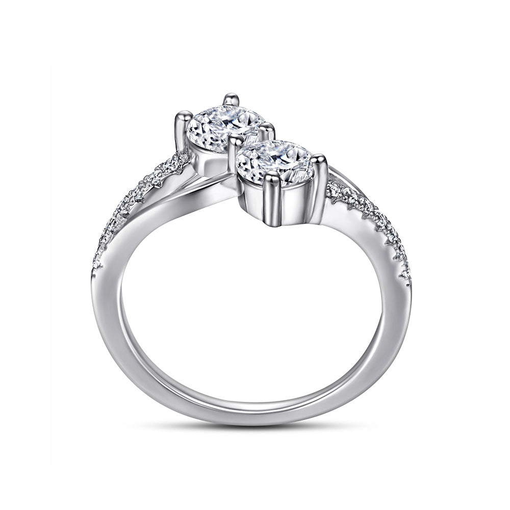 two-gems rings; quality wedding rings; Eamti;