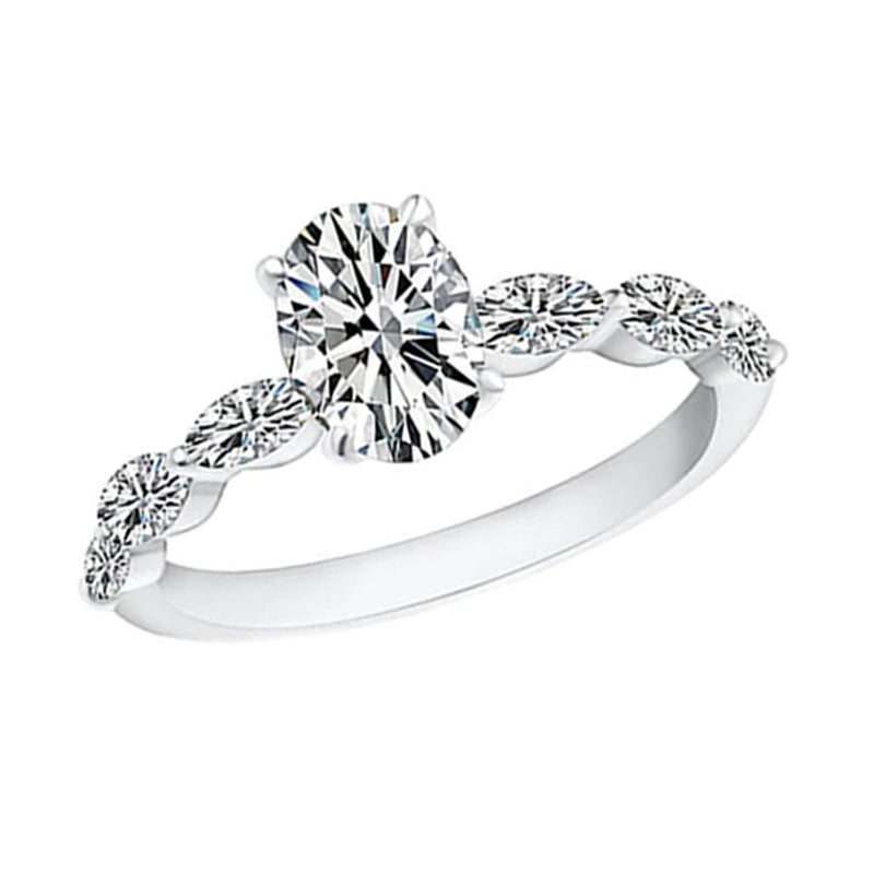 Classic Cut Engagement Ring
