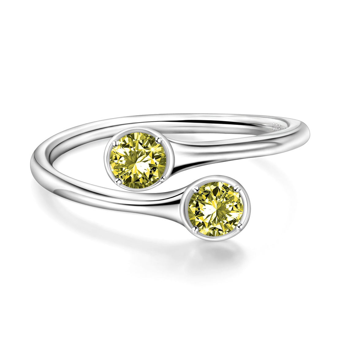 August Double Peridot Birthstone