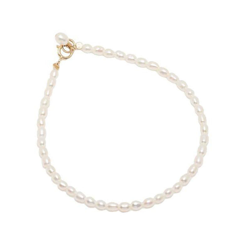 natural pearl bracelet; unique bralcet for women; elegant jewelry; Eamti;