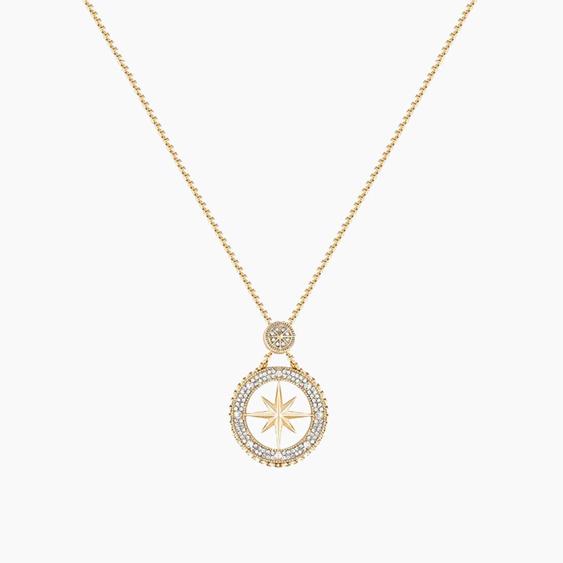 Eight Awn Star Necklace For Women