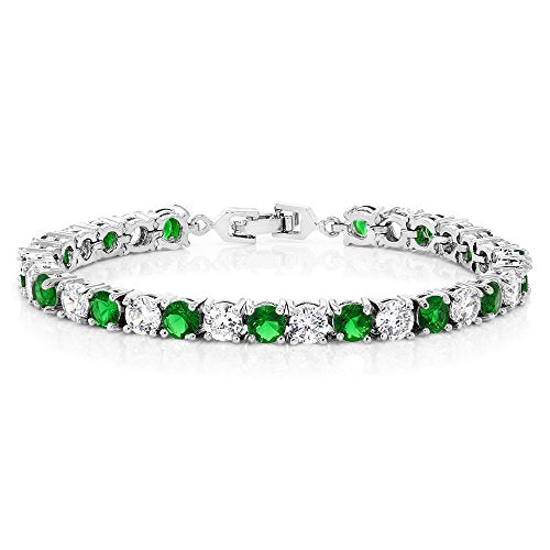 green sparkling bracelet; bracelet for women; Eamti;