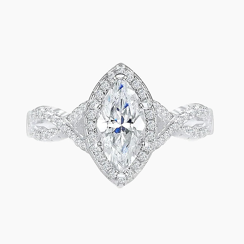 twist band gems rings; stunning wedding rings; Eamti;