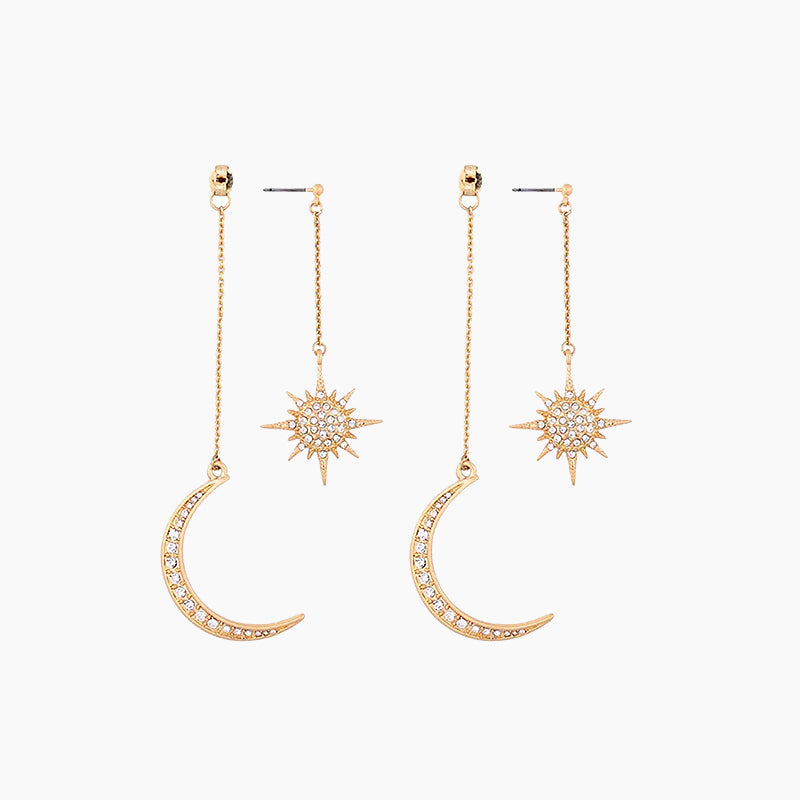 Eamti Women's Long Pendant Earrings