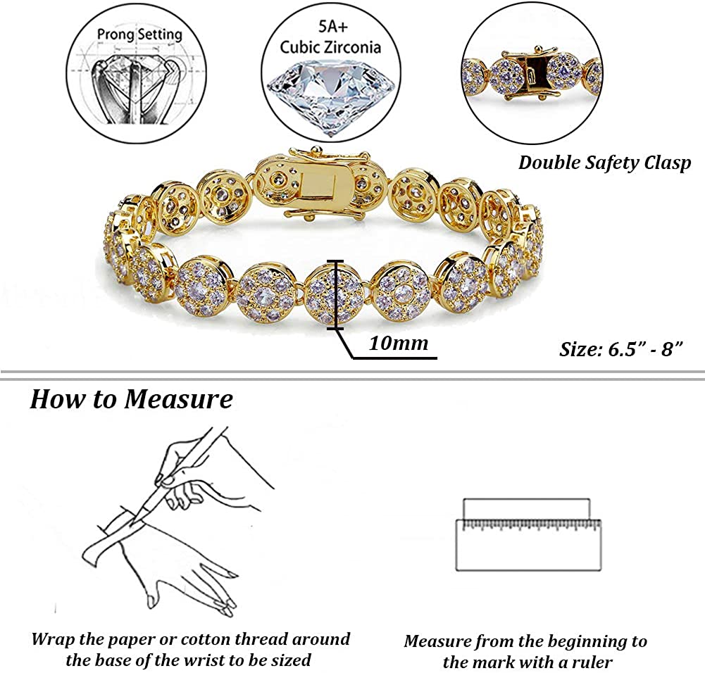 14K gold plated bracelet; high quality bracelet; Eamti;