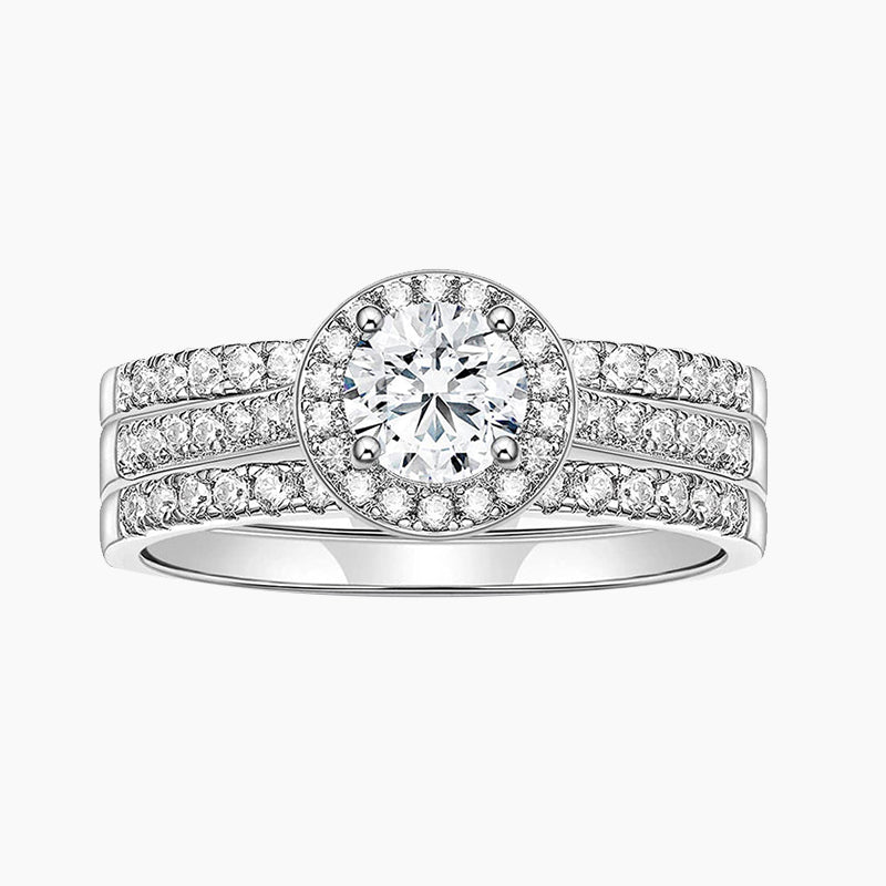 1ct shiny rings; anniversary rings; Eamti;