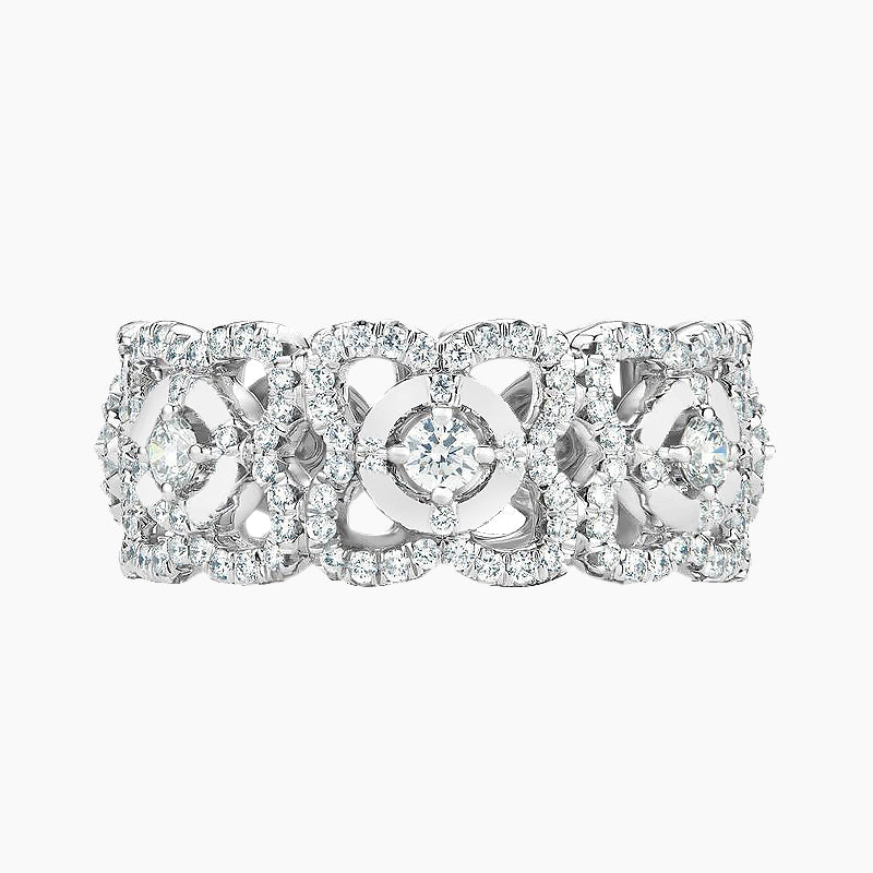 vintage wedding rings; sterling silver rings; Eamti;