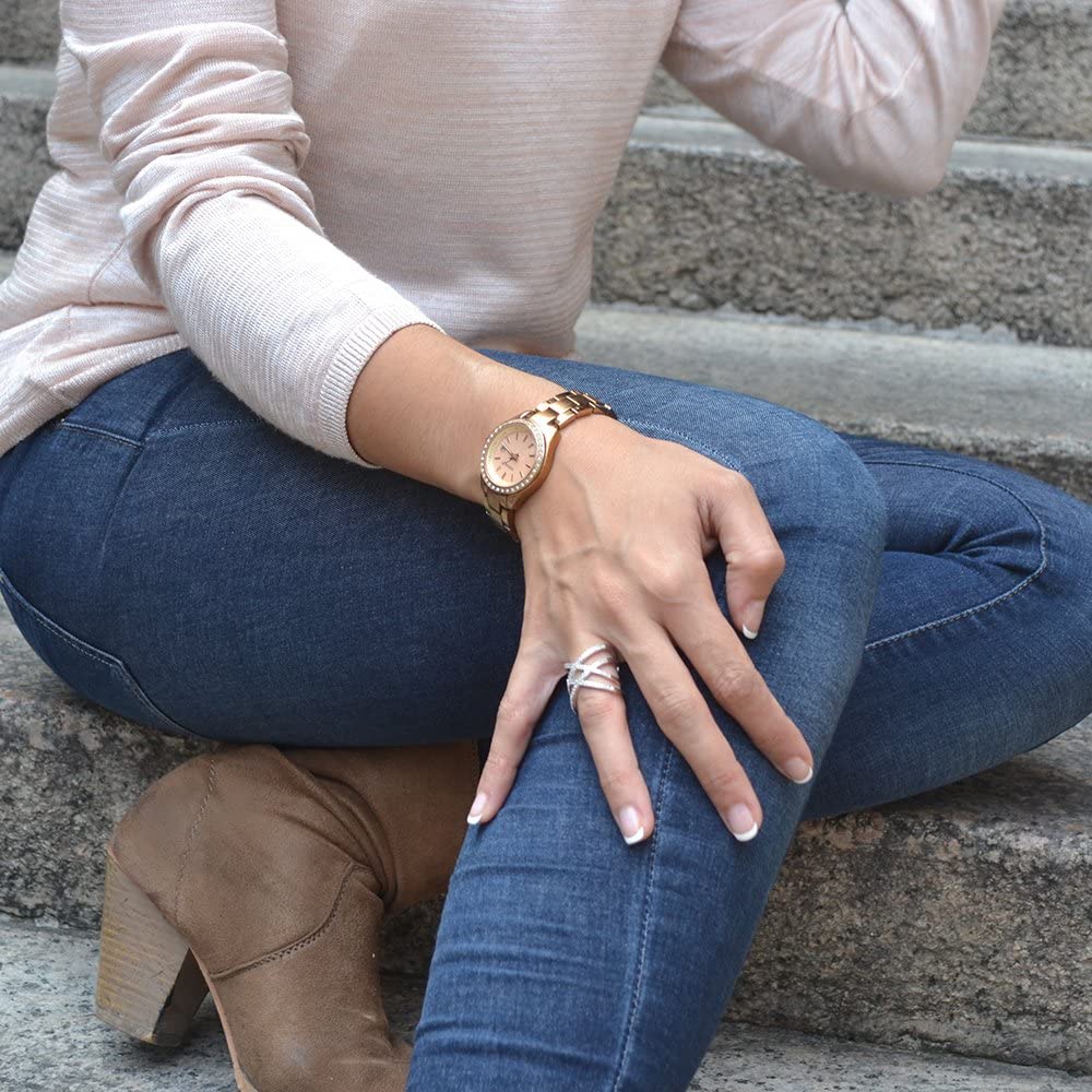 Sterling Silver Multi Criss Cross Ring