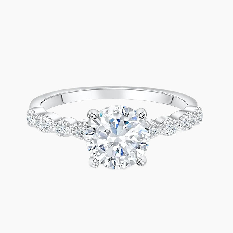 925 sterling silver rings; elegant wedding rings; Eamti;