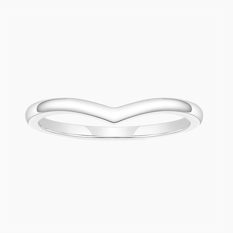 sterling silver rings; simple wedding bands; Eamti;