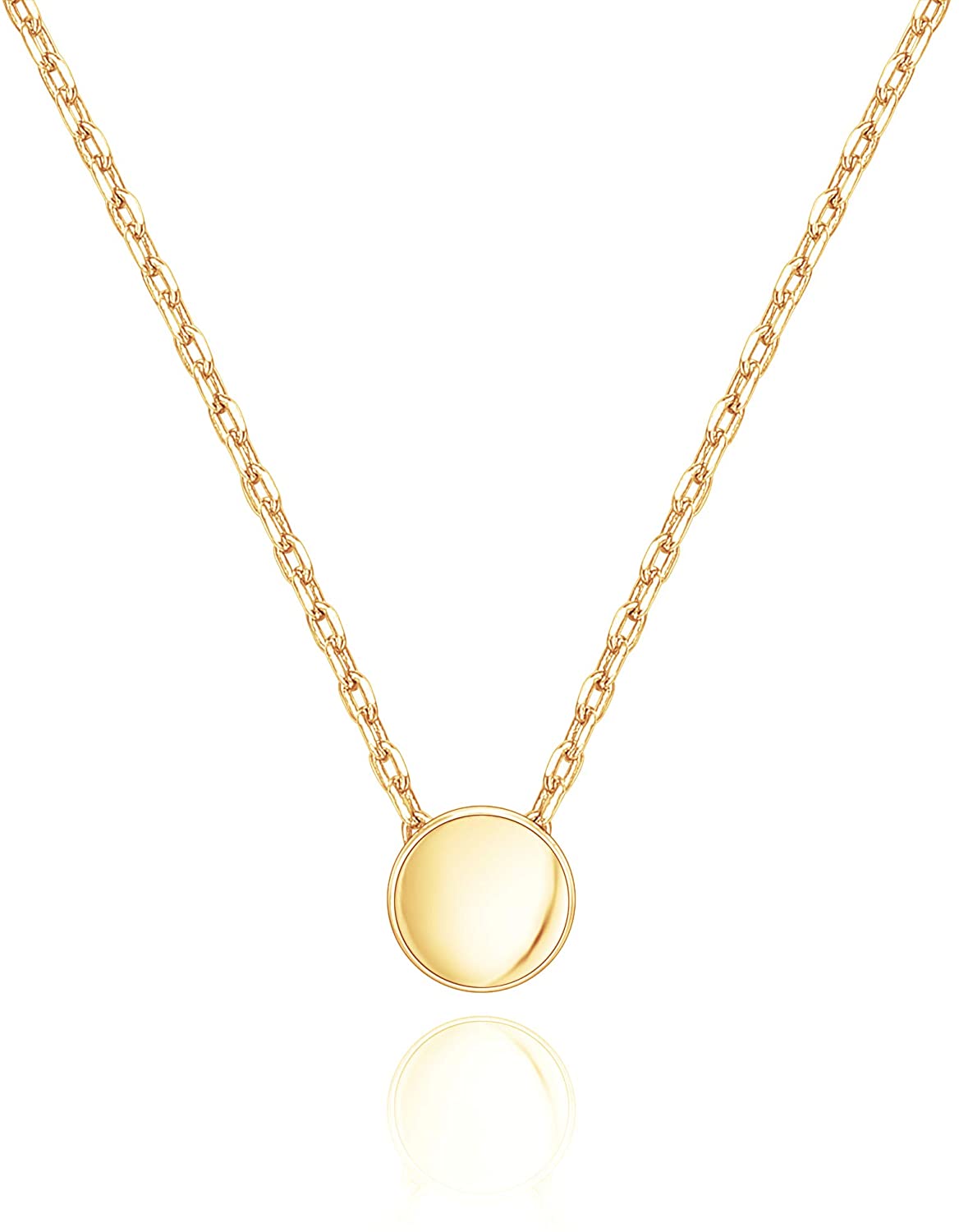 14K Gold Plated Dot Necklace