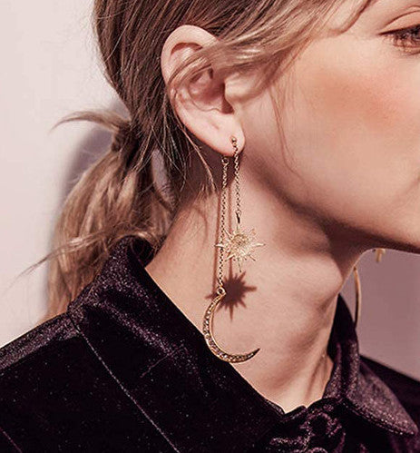 Eamti Women's Long Pendant Earrings