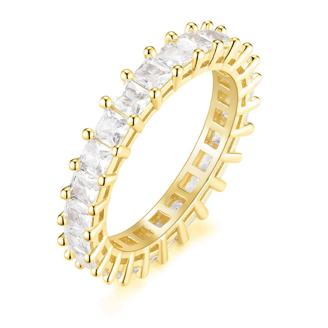 affordable wedding rings; princess wedding rings; Eamti;