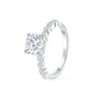 round cut engagement rings, round wedding rings, 1 carat wedding rings, silver wedding rings for women, sterling silver engagement rings