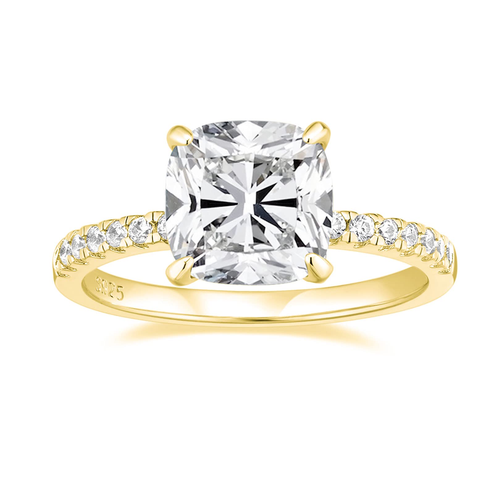cushion wedding rings; cheap wedding rings; Eamti;