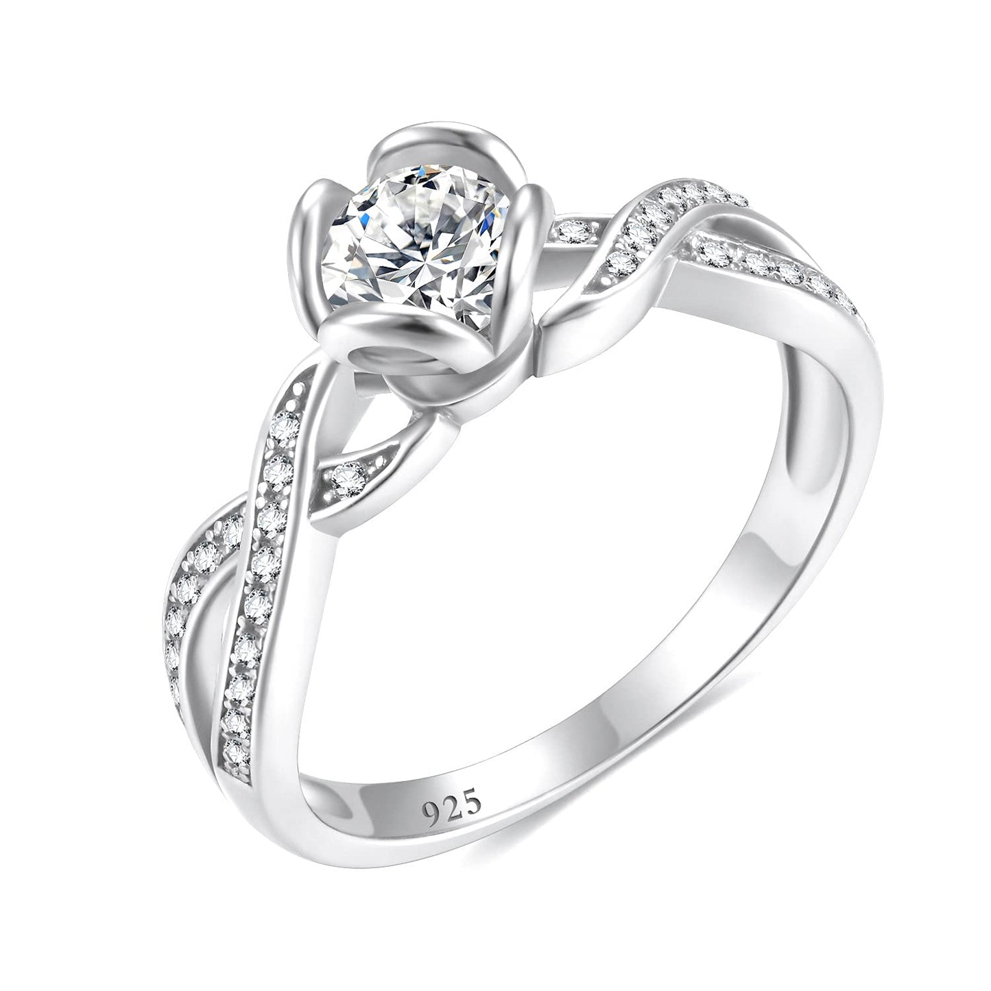 stunning wedding rings; 1 carat engagement rings; Eamti;