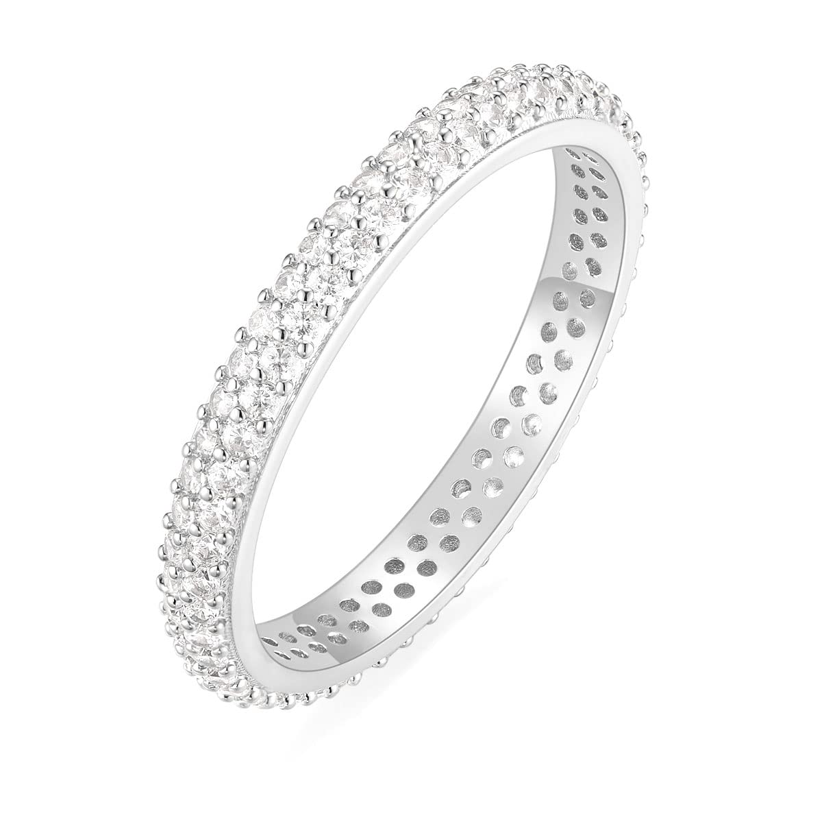 rose gold plated rings; stunning wedding rings; Eamti;