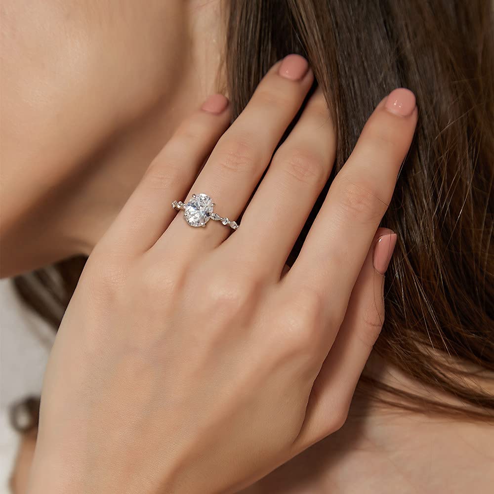 cubic zirconia rings; quality wedding rings; Eamti;