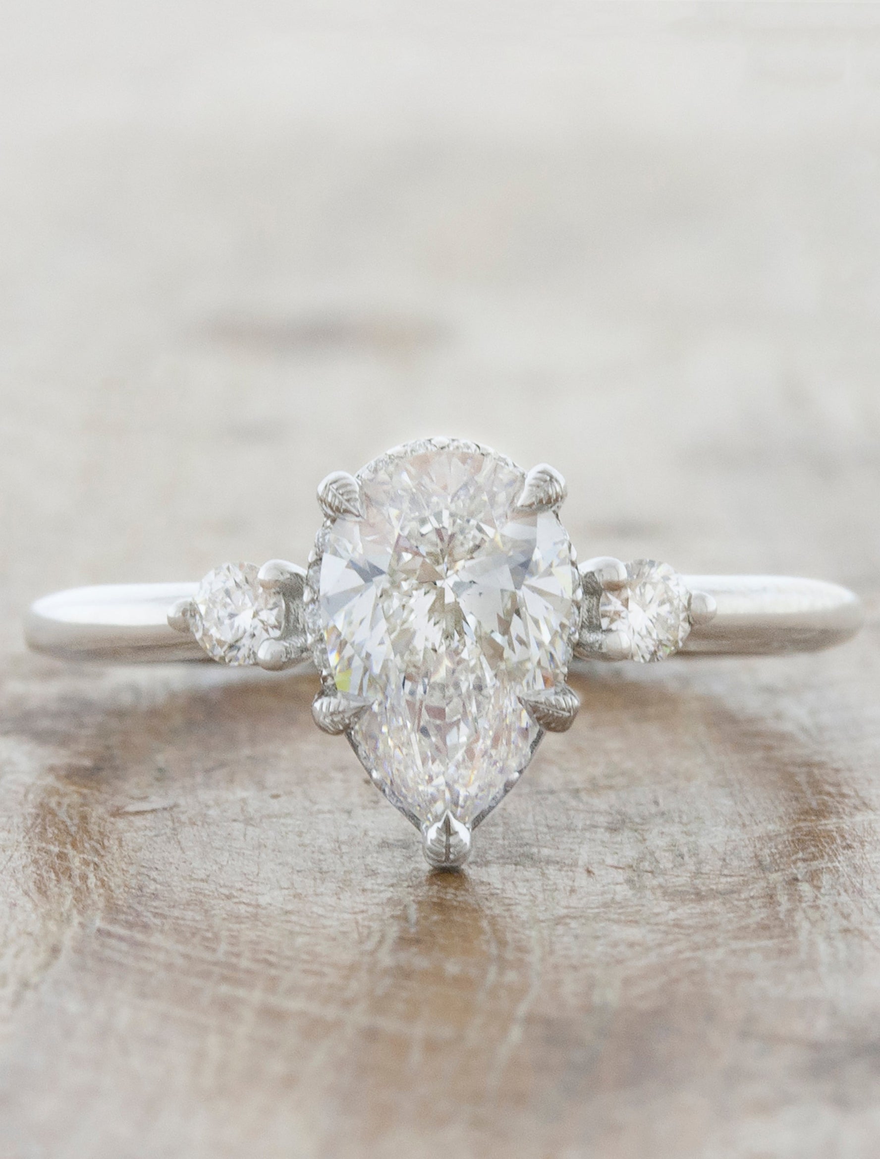 pear shaped rings; stunning wedding rings; Eamti;