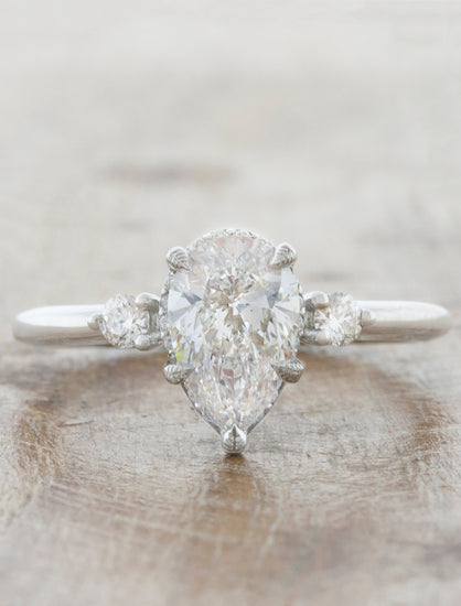pear shaped rings; stunning wedding rings; Eamti;