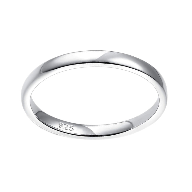 simple wedding bands; sterling silver rings; Eamti;