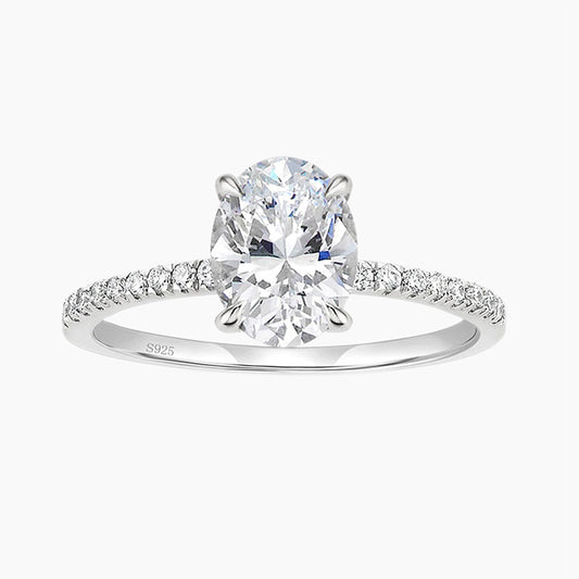 oval engagement rings; cubic zirconia wedding rings; Eamti; oval zirconia ring; cubic zirconia oval ring