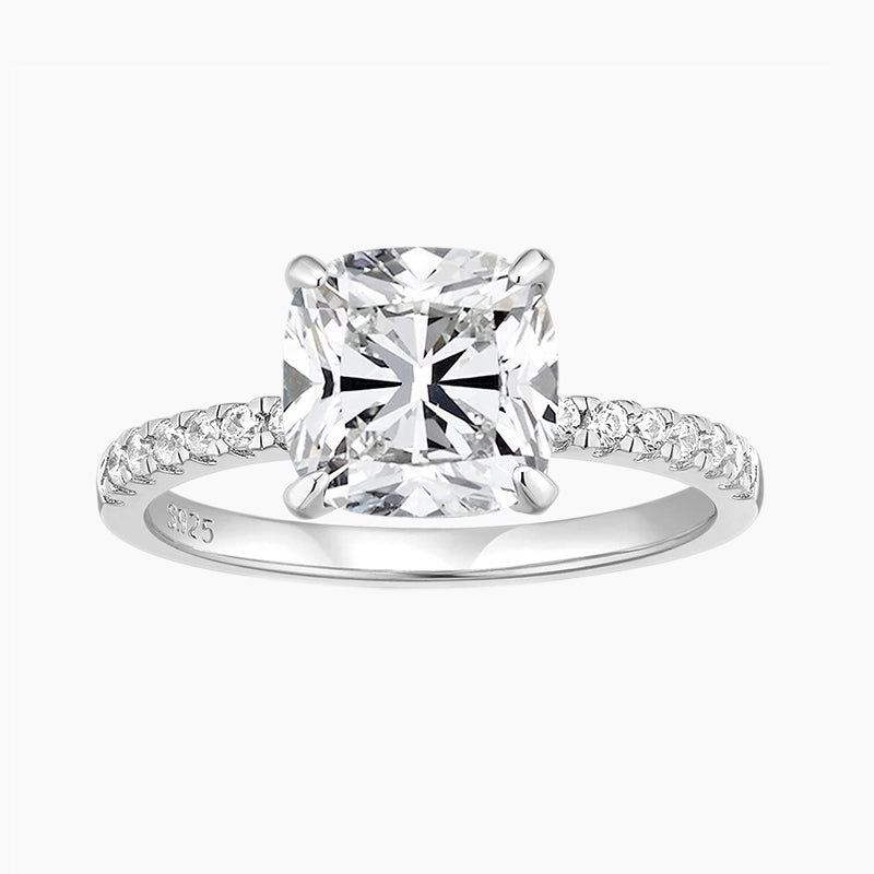 stunning wedding rings; sterling silver rings; Eamti;