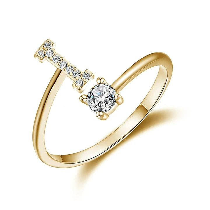 letter ring; quality rings for her; Eamti;