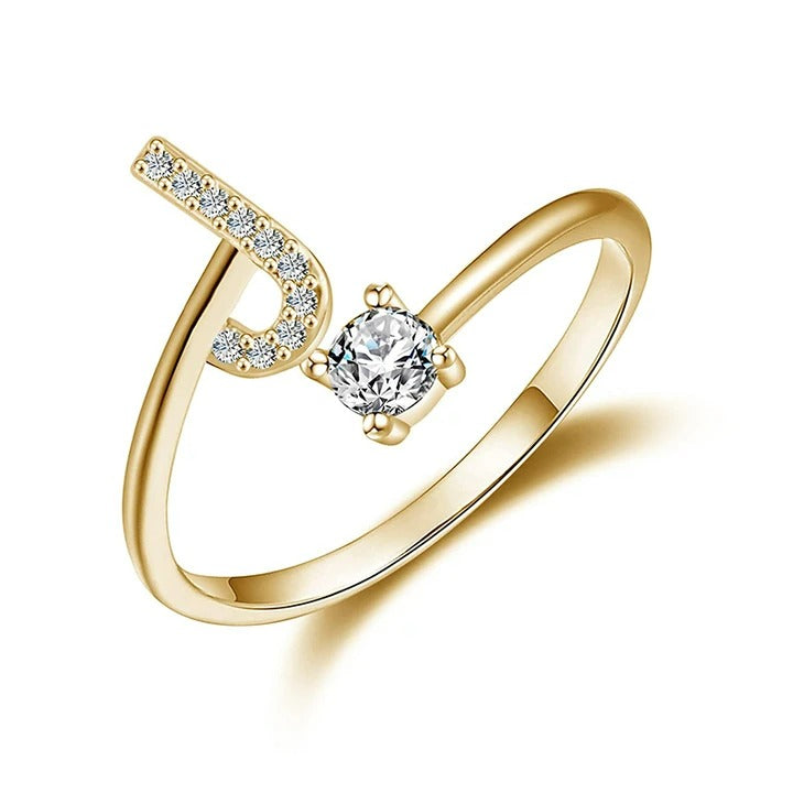 letter ring; quality rings for her; Eamti;