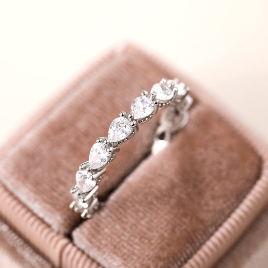 sterling silver rings; stackable rings; Eamti;