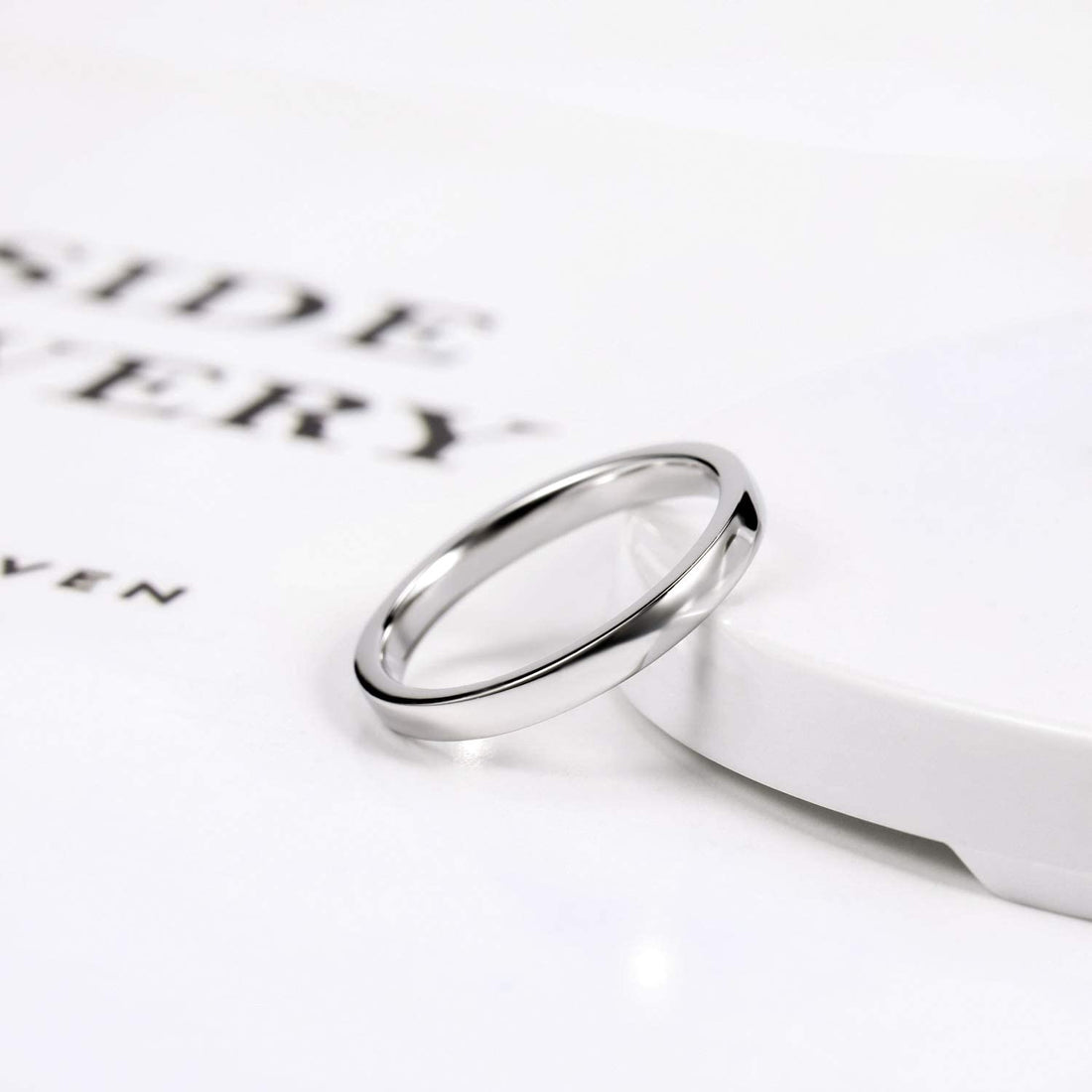 high polish rings; simple wedding bands; Eamti;